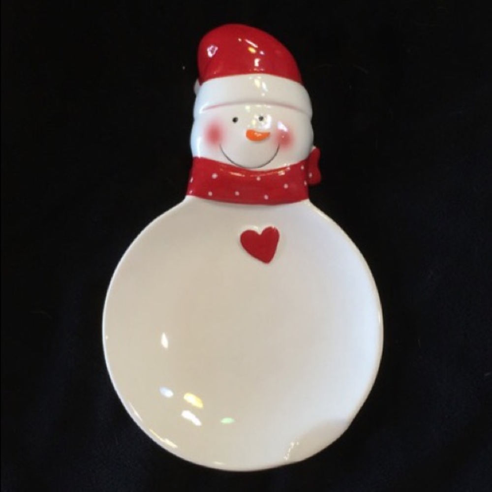 Snowman Spoon Rest